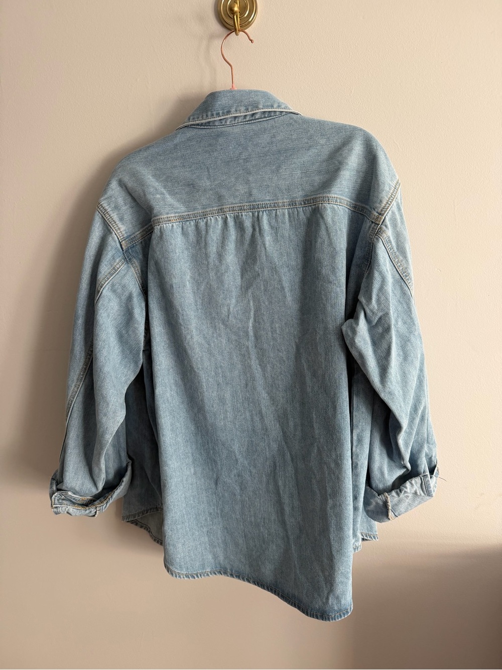St. George Denim Shacket - Picture 2 of 4